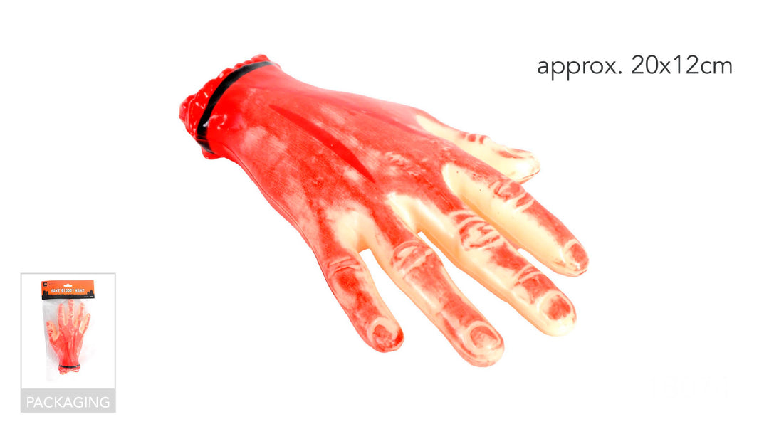 Plastic Blood Severed Hand Prop