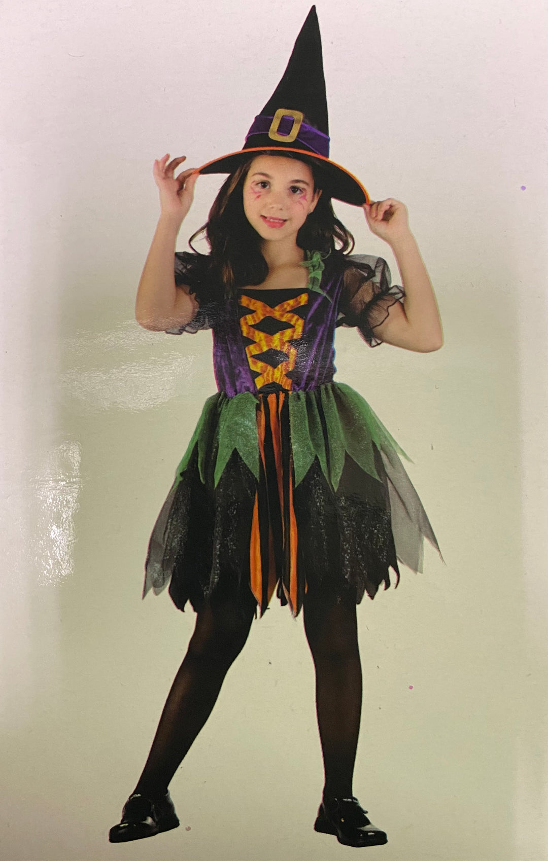 Rainbow Witch Costume Child