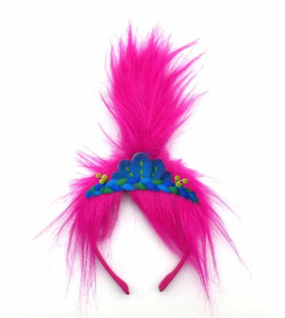 Poppy Trolls Headband