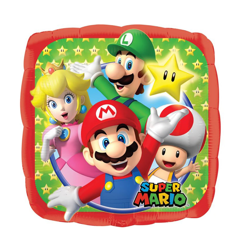 Super Mario Brothers Foil Balloon