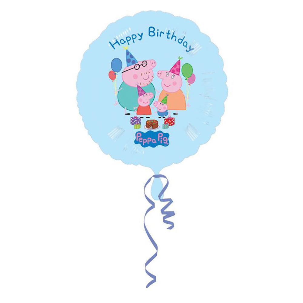 Peppa Pig Happy Birthday Foil Balloon