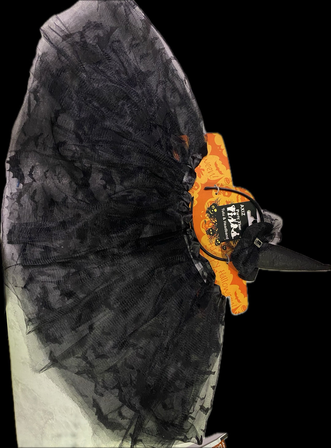 Girls Halloween Tutu & Headband Set Child