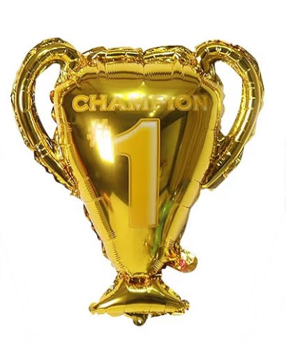 Number 1 # Champion Foil Balloon