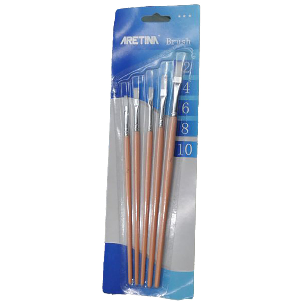 5 Face Paint Brush Set