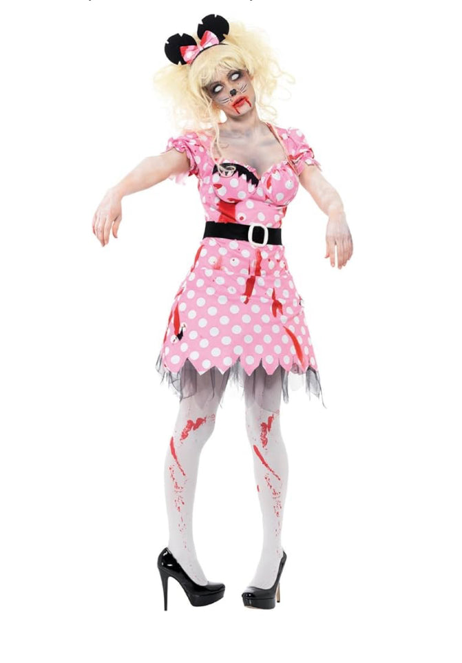 Zombie rodent (Minnie Mouse) Costume