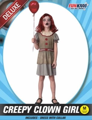 Creepy Clown Child Costume