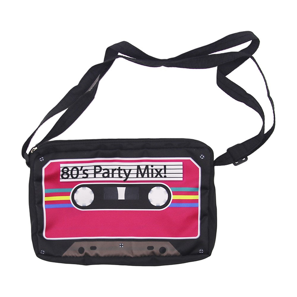 80s Retro Cassette Tape Crossbody Bag