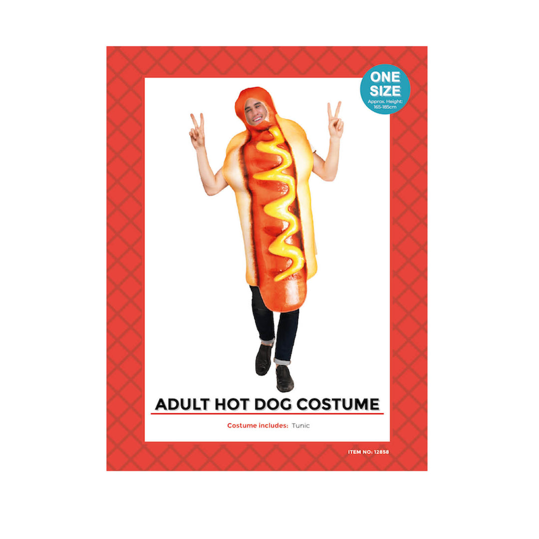 Adult Hot Dog Costume