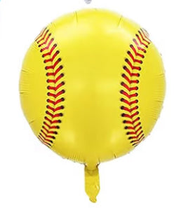 Softball Sport Foil Balloon