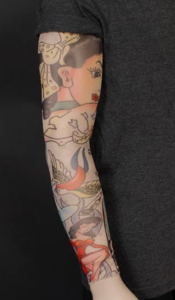 Tattoo Sleeve - Devil Lady