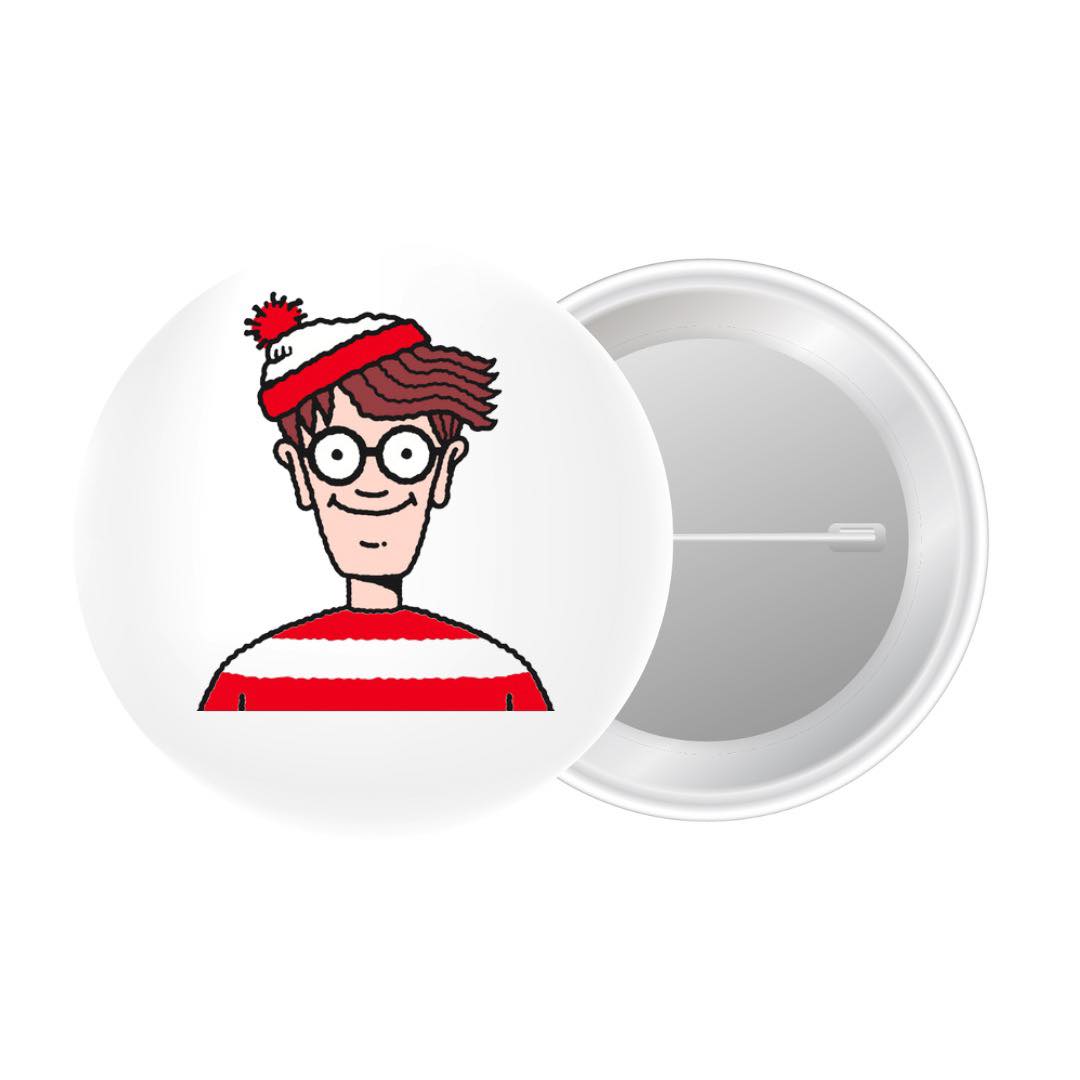 Where's Wally Badge