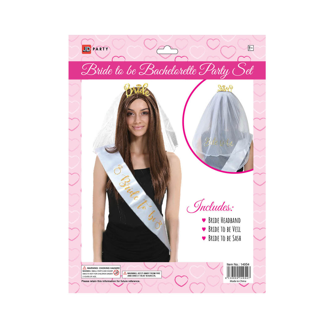 Bride to Be Bachelorette Hens Party Set