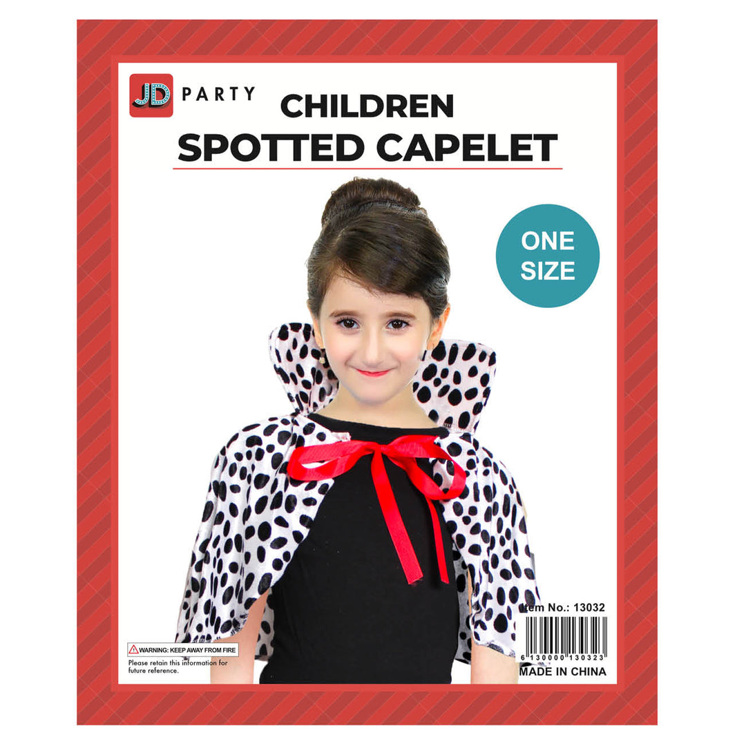Cruella Spotted Capelet