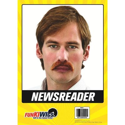 Moustache Newsreader