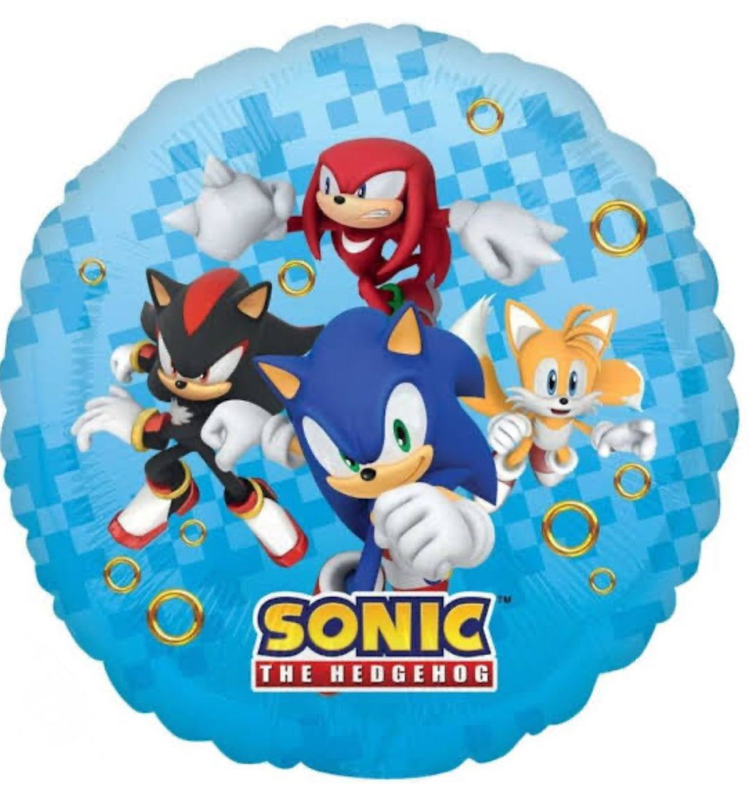 Sonic the Hedgehog Happy Birthday Balloon