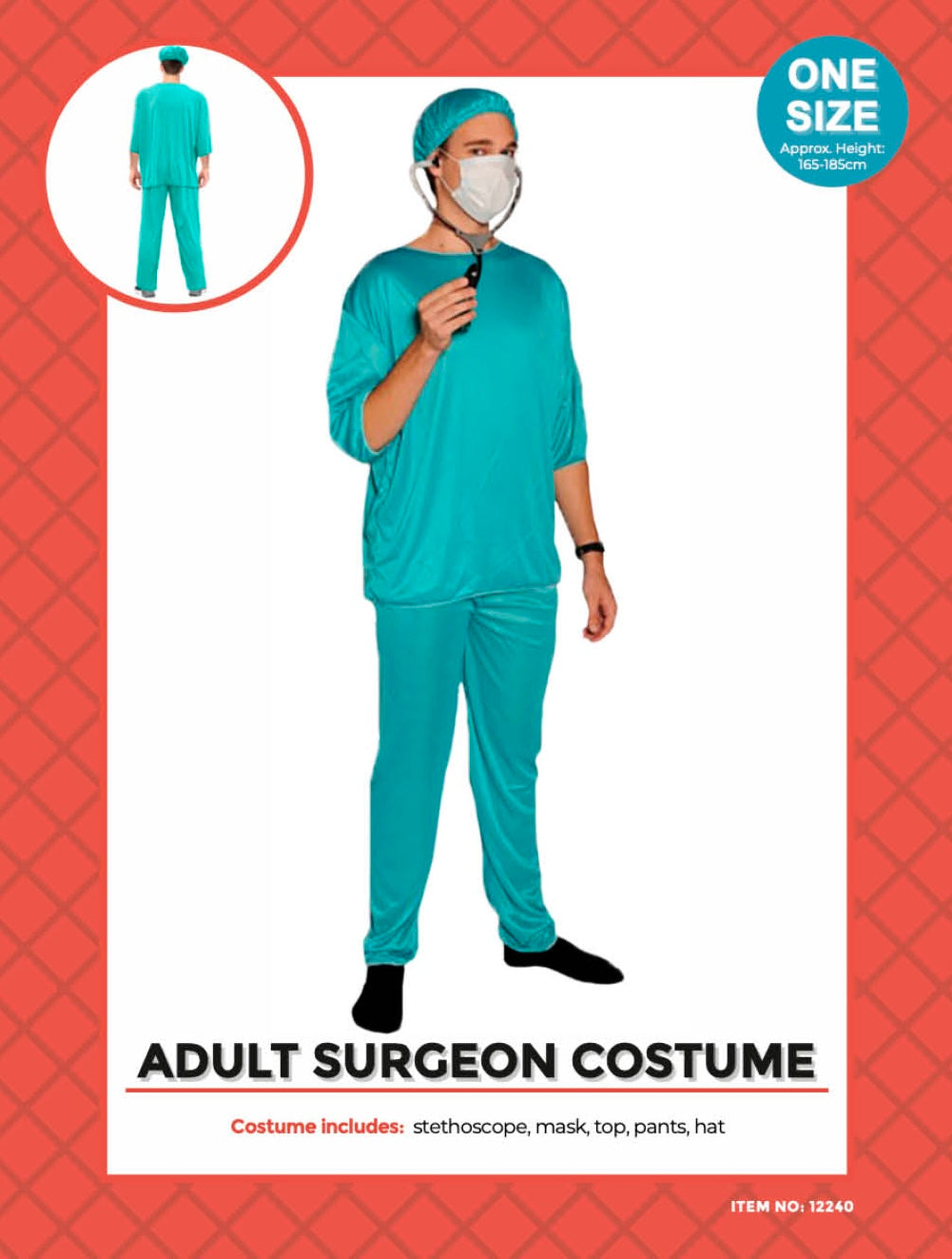 Dr Surgeon Costume