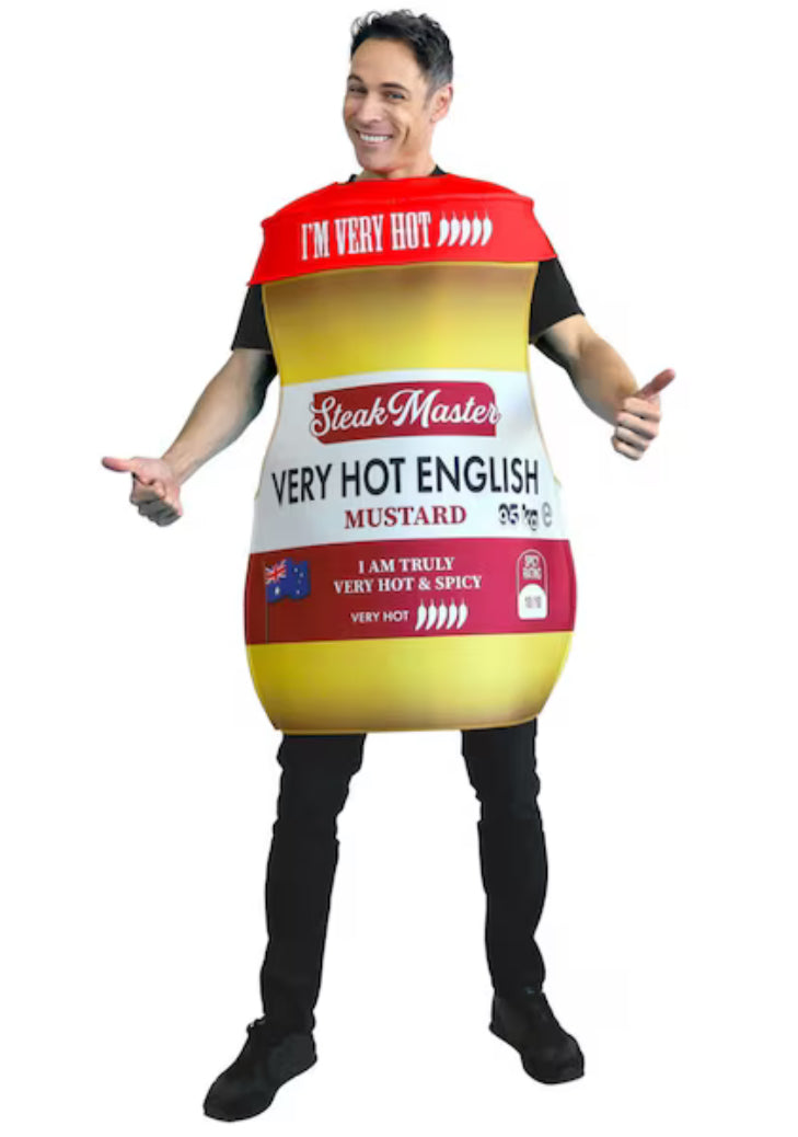 Hot Mustard Bottle Costume