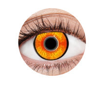Horror Orange Halloween Contact Lenses