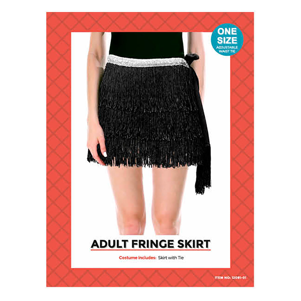 Fringe Skirt - Black