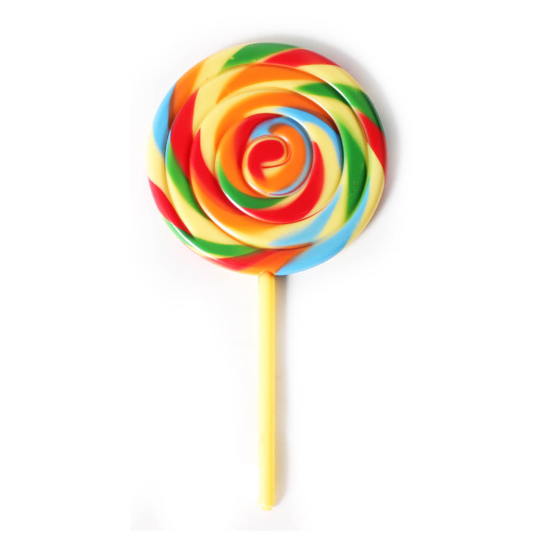 Giant Rainbow Lollipop