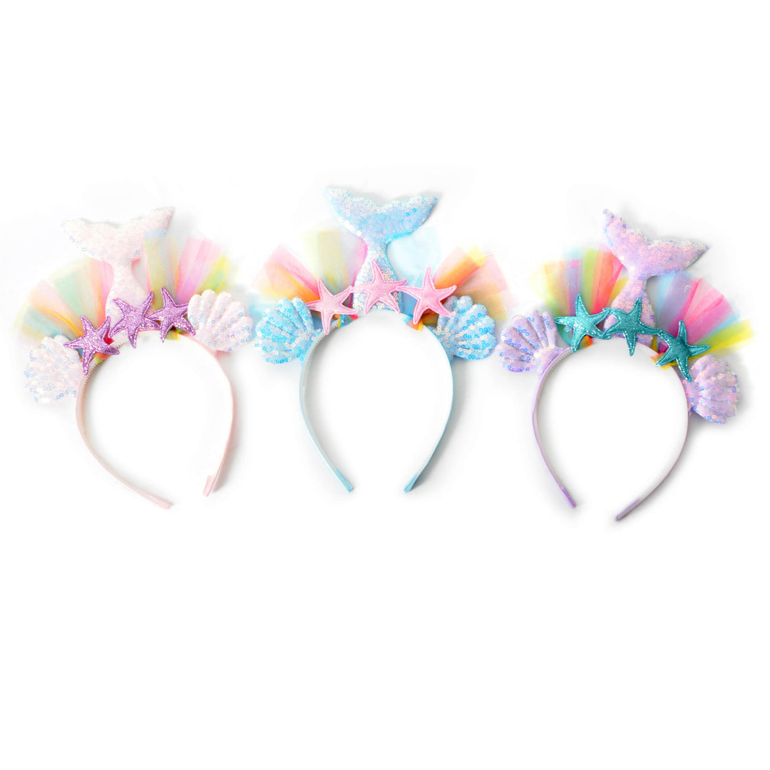 Purple Mermaid Tail Headband