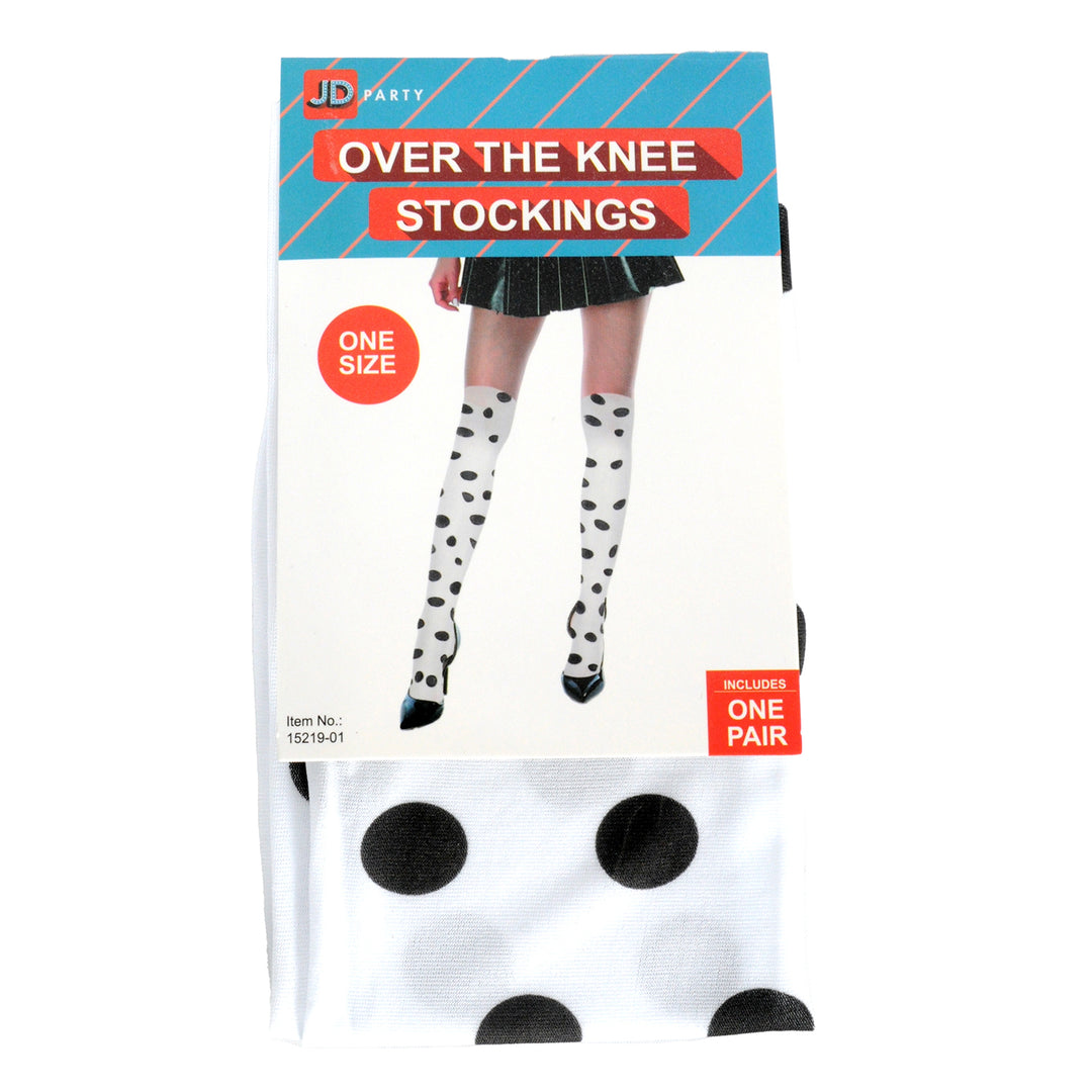 Over The Knee Stockings Dalmatian