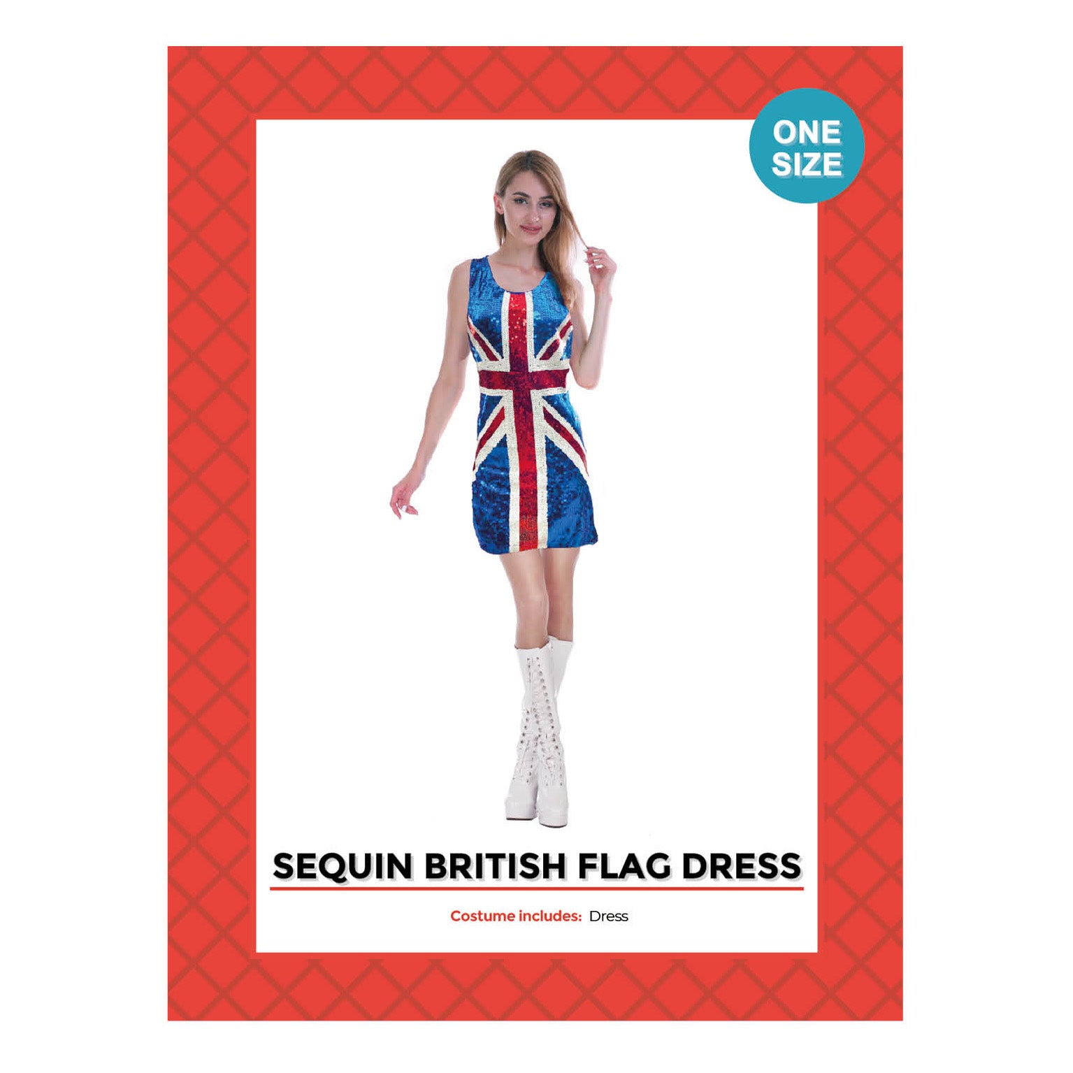 Sequin UK 90s British Flag Dress Costume Sydney Costume Shop sequin-uk-90s-british-flag-dress-costume-sydney-costume-shop