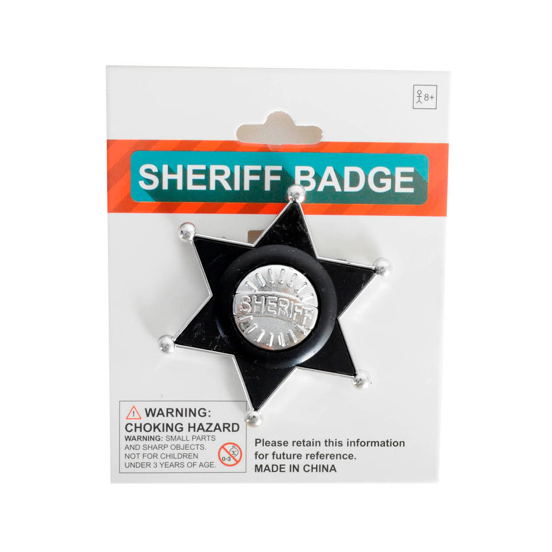 Sheriffs Badge - Black