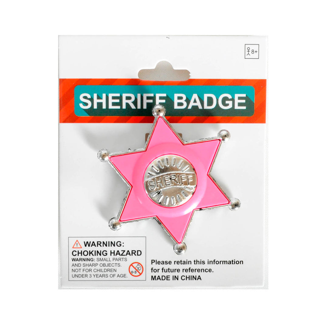 Sheriffs Badge - Pink
