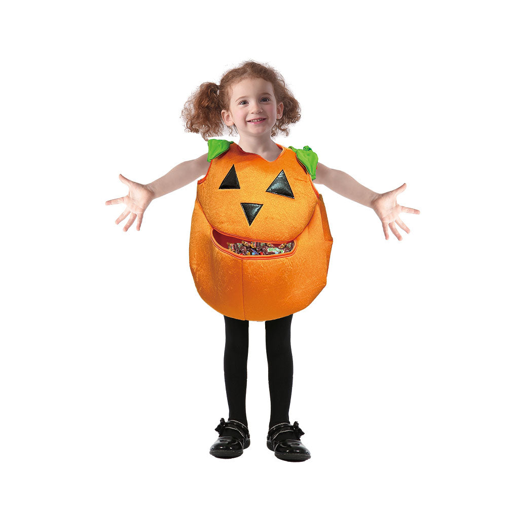Toddler Pumpkin Loot Bag Costume