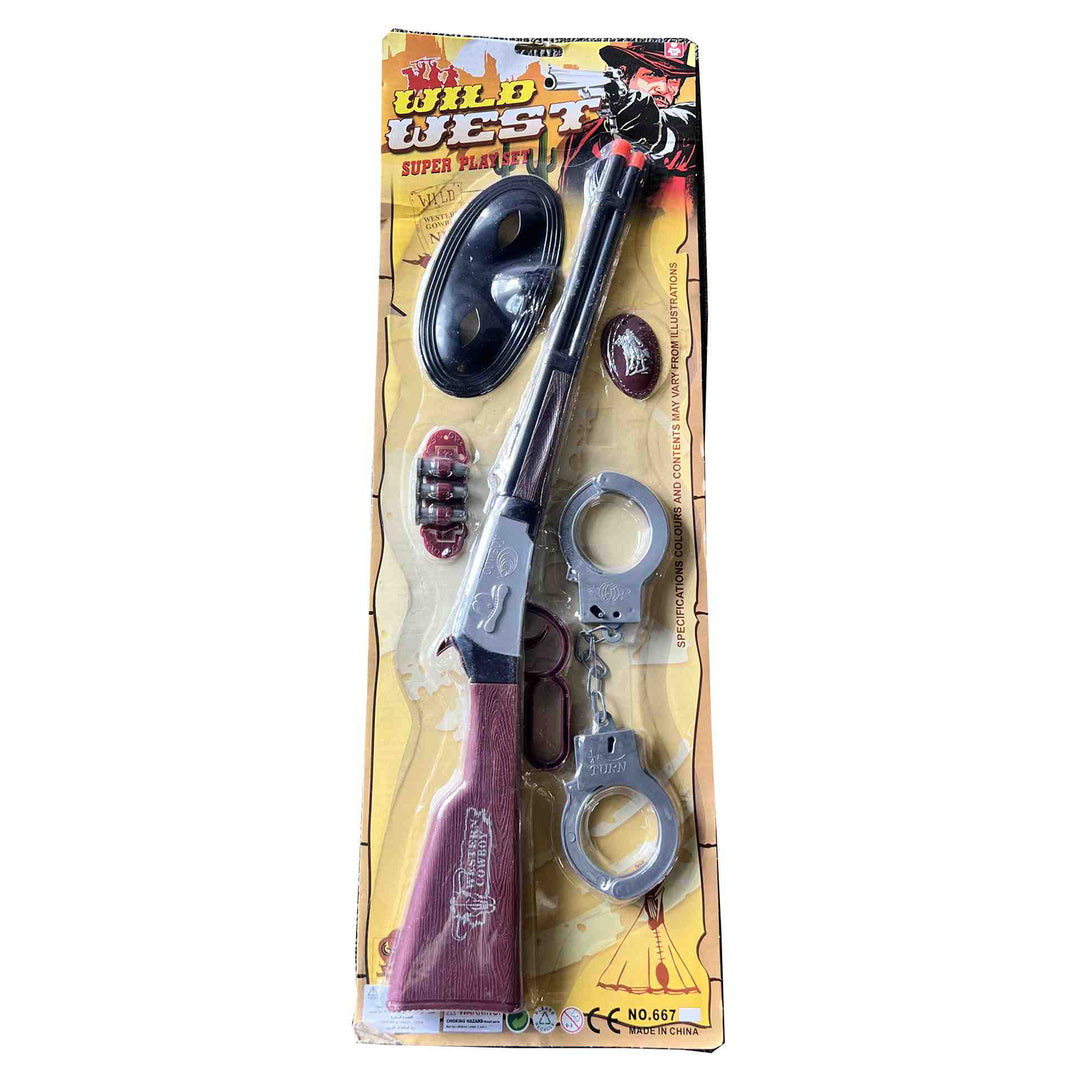 Wild West Cowboy Play Set