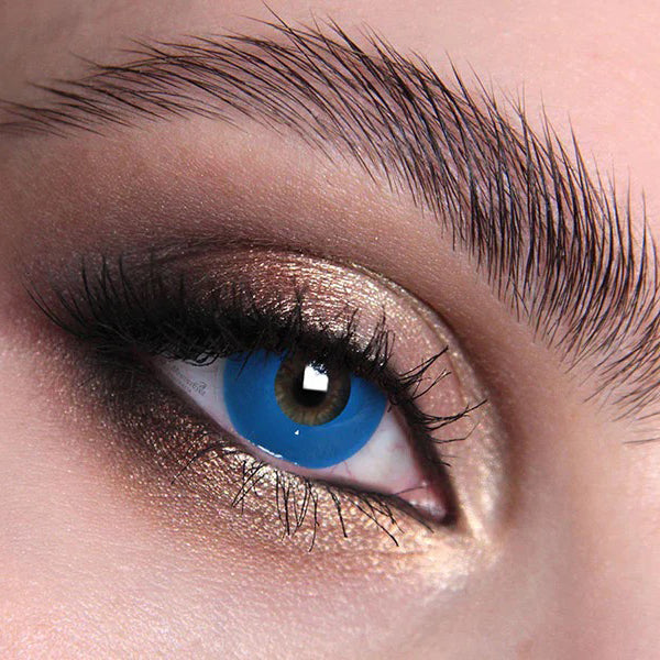 Zombie Blue Halloween Contact Lenses