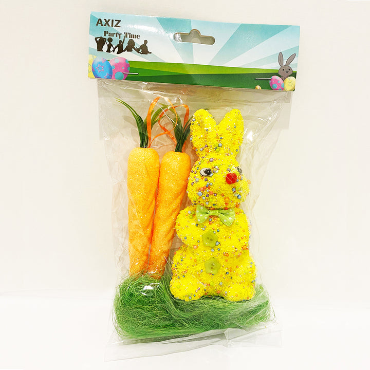 Easter Bunny Large & Glitter Carrots