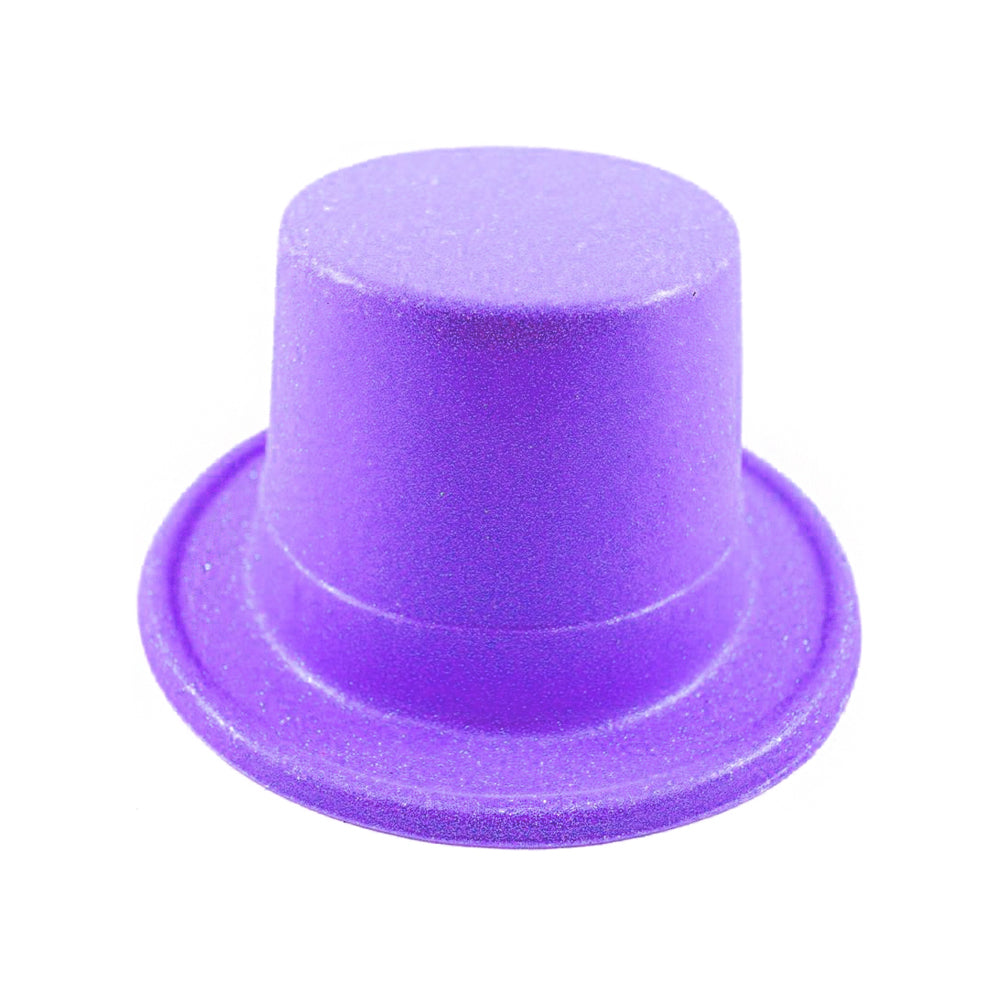 Candy Glitter Top Hat, Lilac