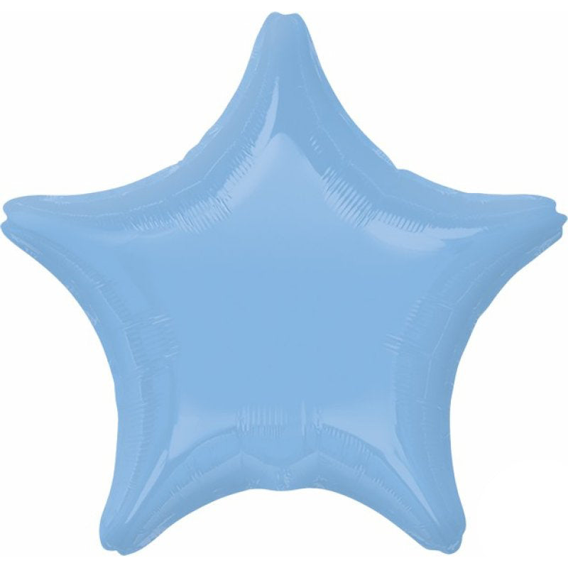 Star Pastel Blue Foil Balloon
