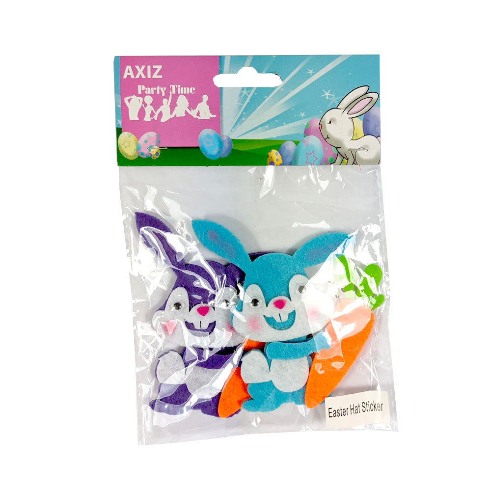 Bunnies with Carrots Stickers