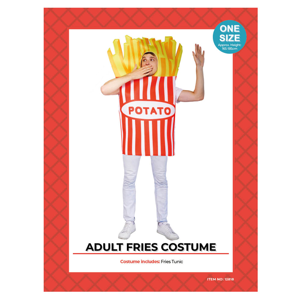Adult Fries Costume