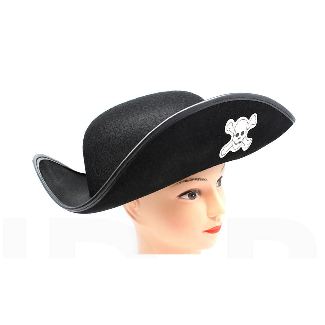 Black Pirate Hat