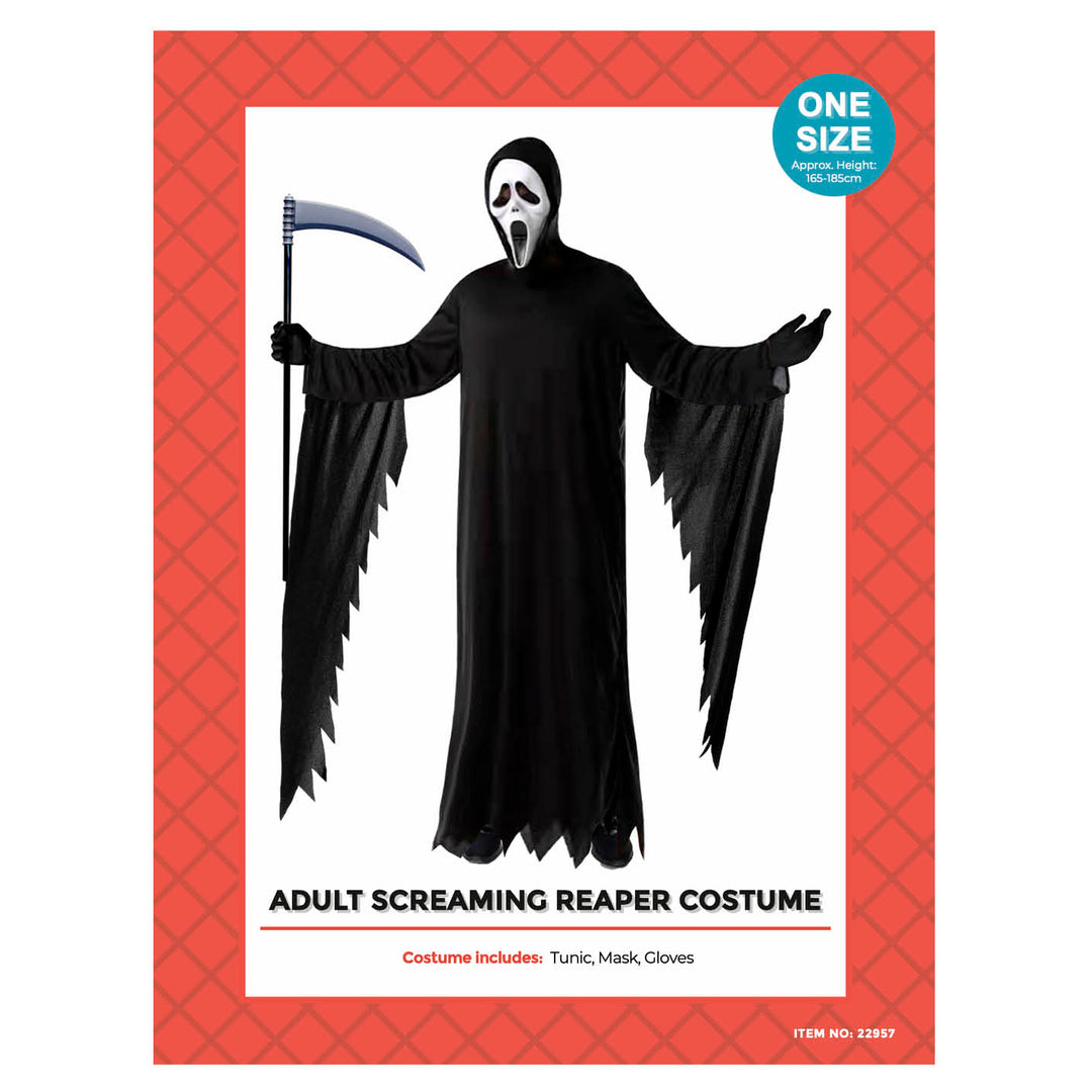 Adult Screaming Reaper Costume