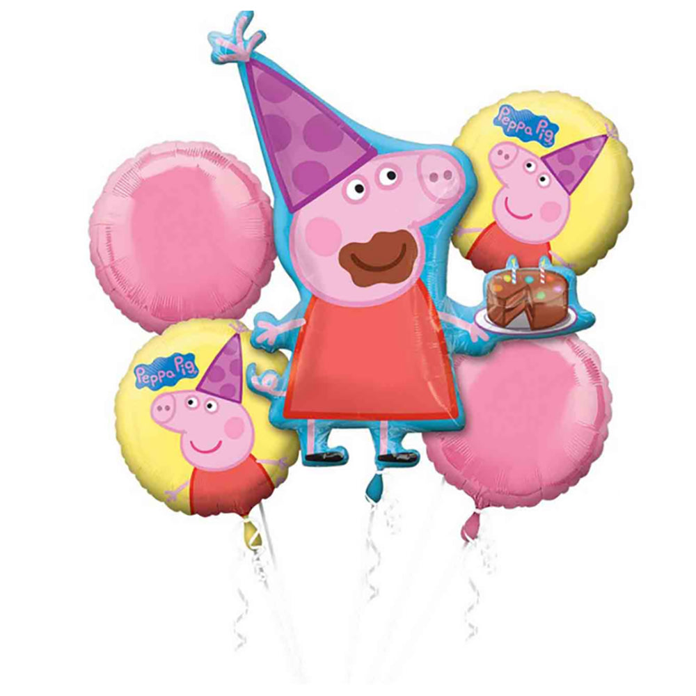 Bouquet Peppa Pig Balloons