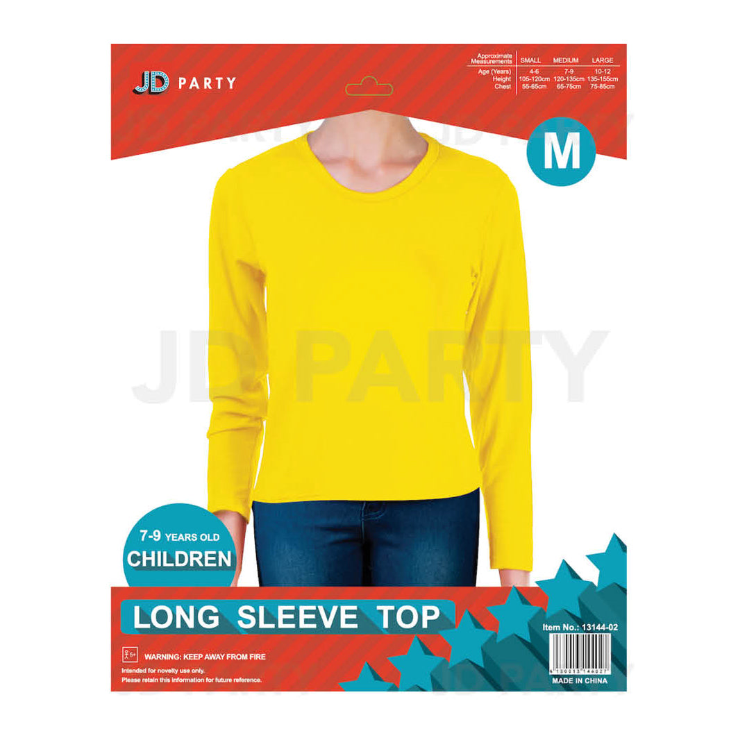 Child Yellow Long Sleeve Top