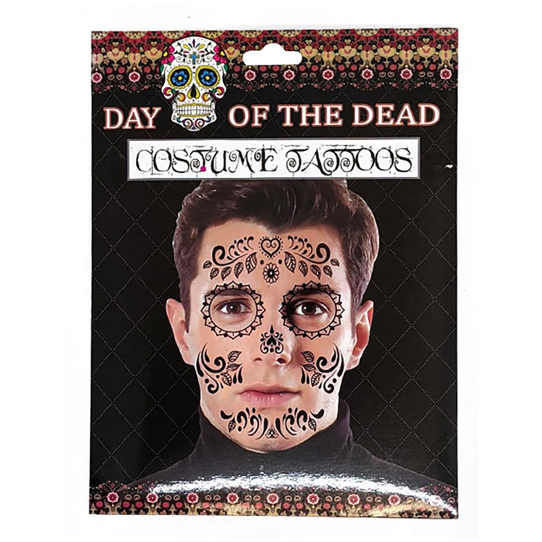 Day Of The Dead Face Tattoos