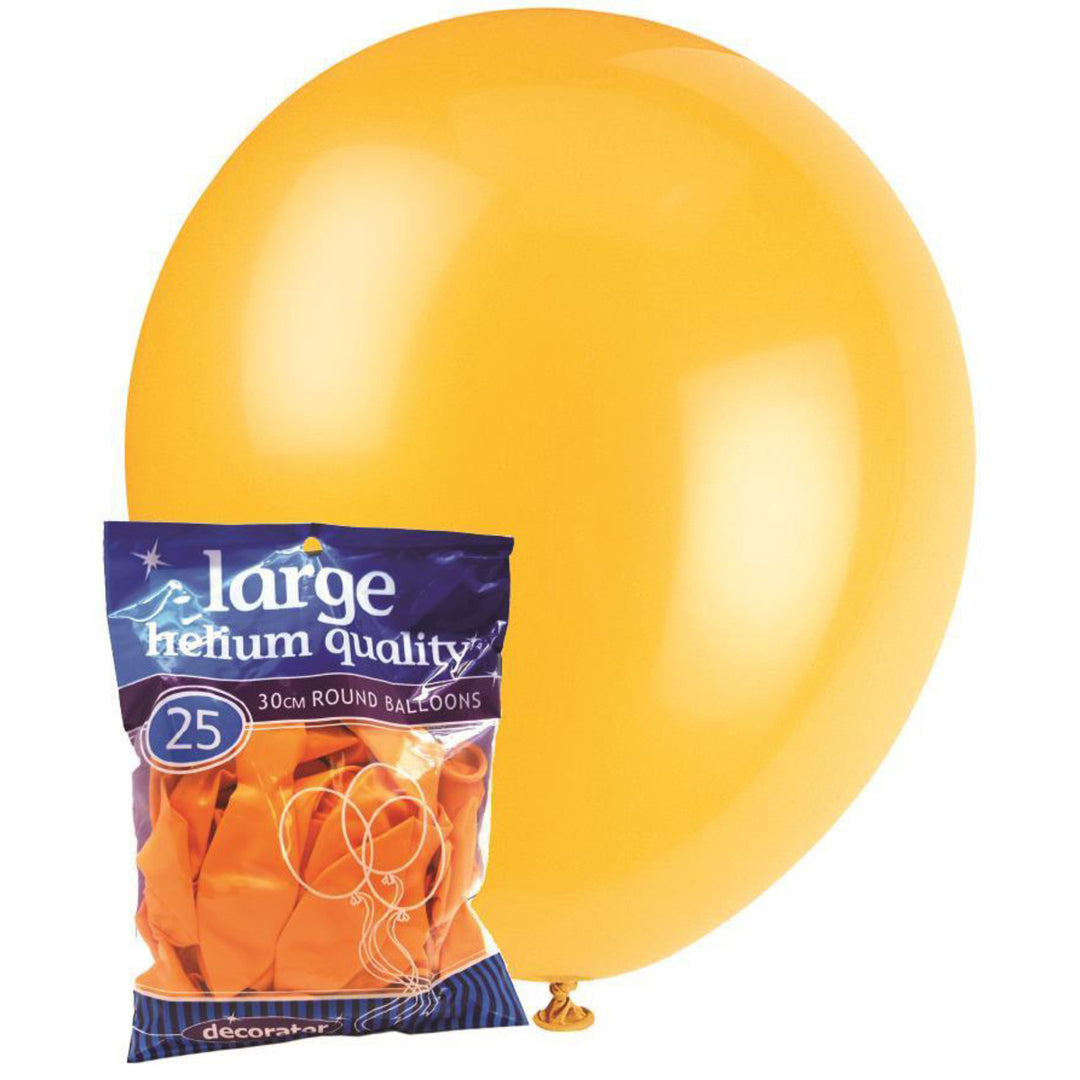 Decorator Mango Latex Balloons, Pack of 25