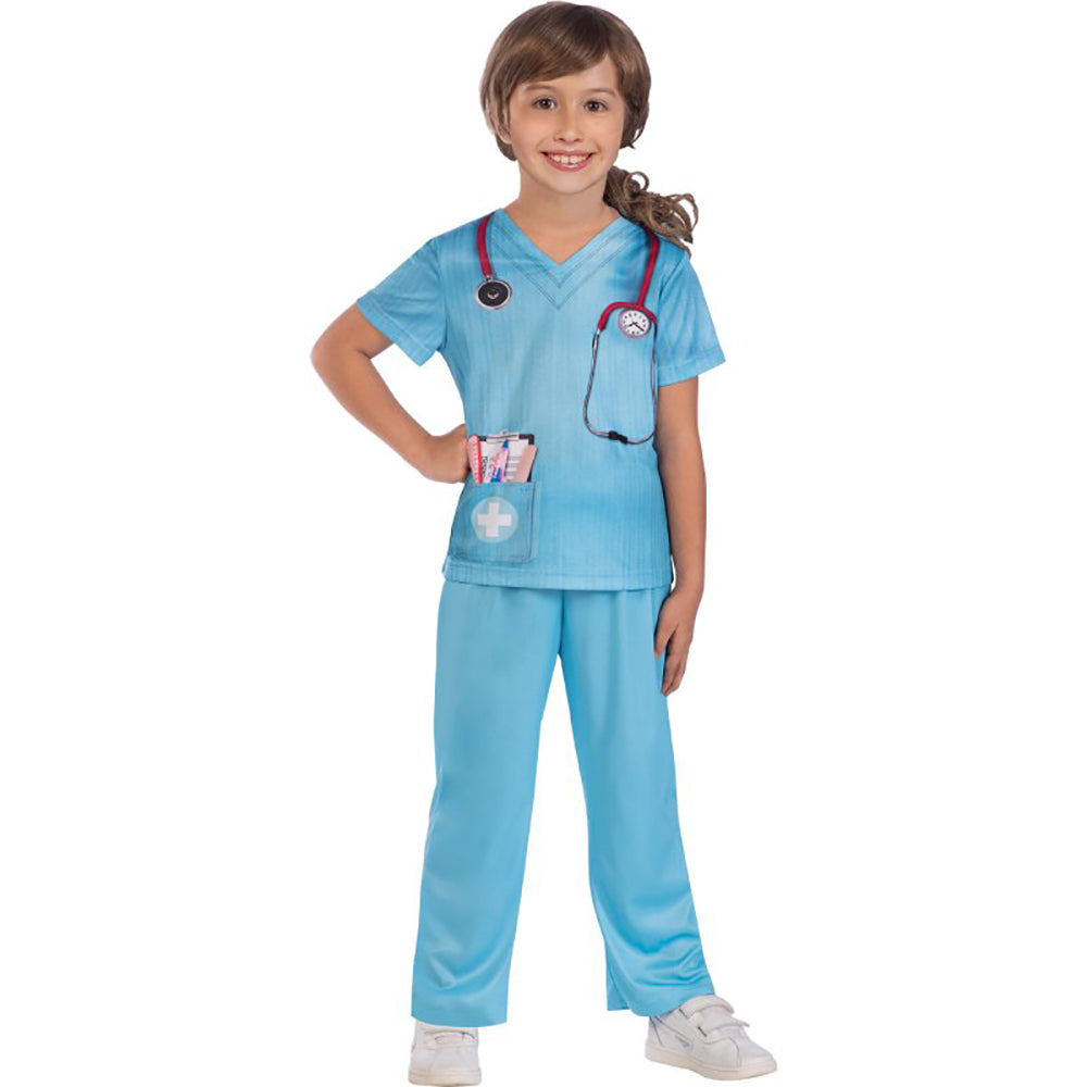 Doctor Scrubs Kids Costume