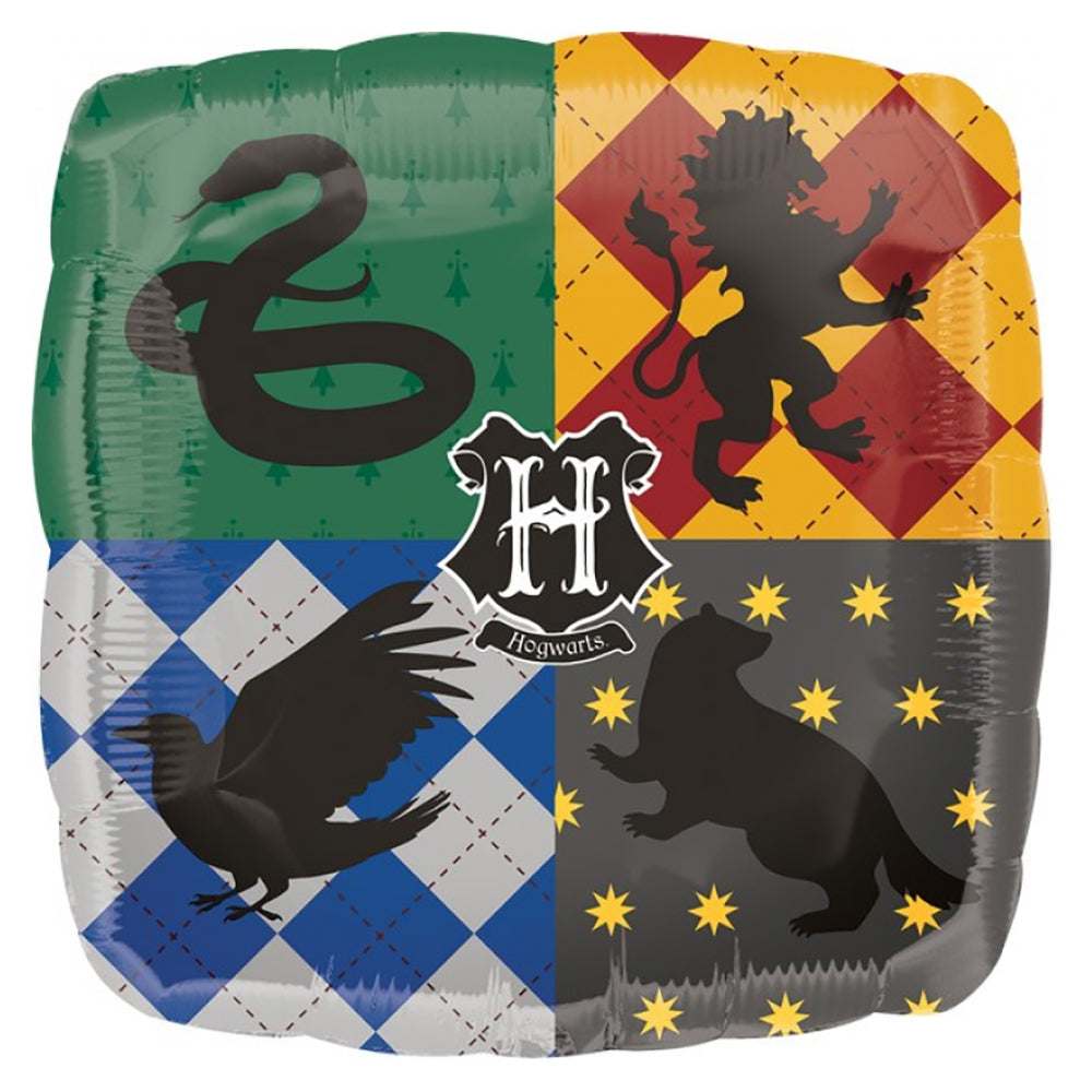 Harry Potter Hogwarts Houses Foil Balloon