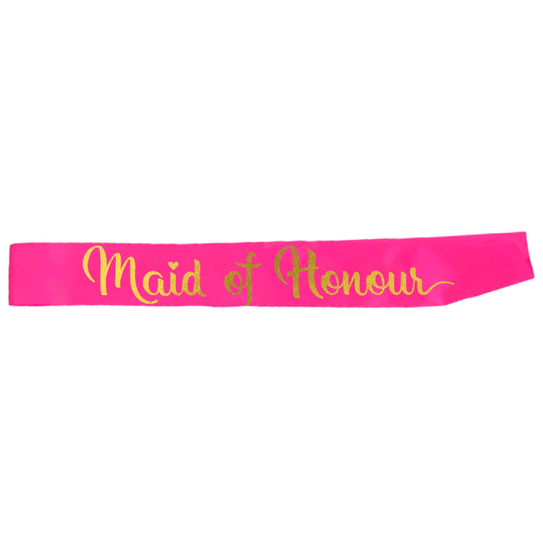 Hen's Party Guest Sash - Hot Pink