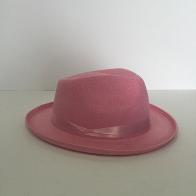 Pink Fedora Hat