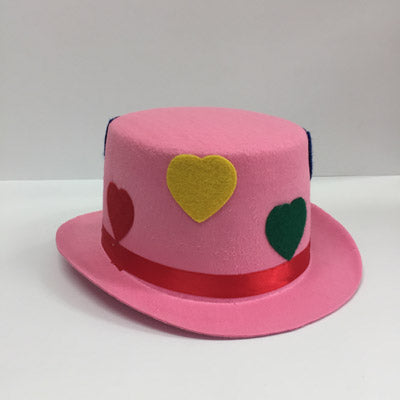 Pink Clown Top Hat