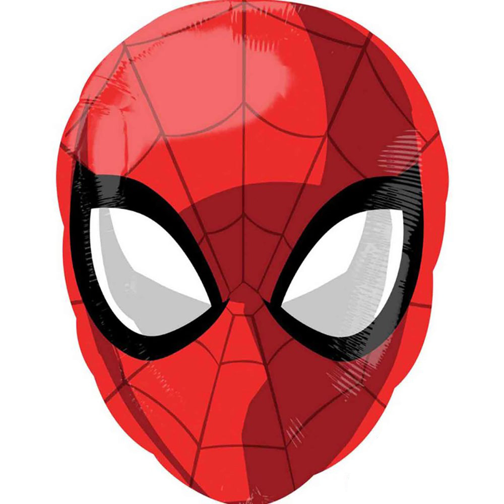 Junior Shape XL Spider-Man Head Animated Balloon