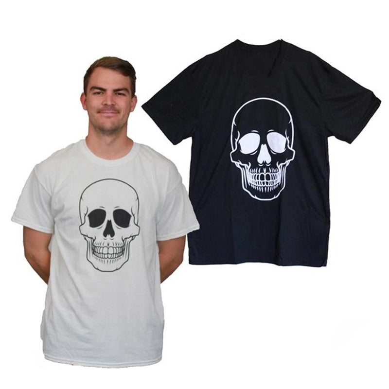 Men's Skull T-Shirt - White